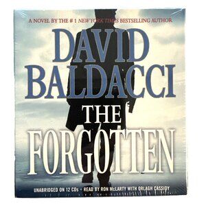 David Baldacci The Forgotten Audiobook 12 CD Set Unabridged Brand New Sealed